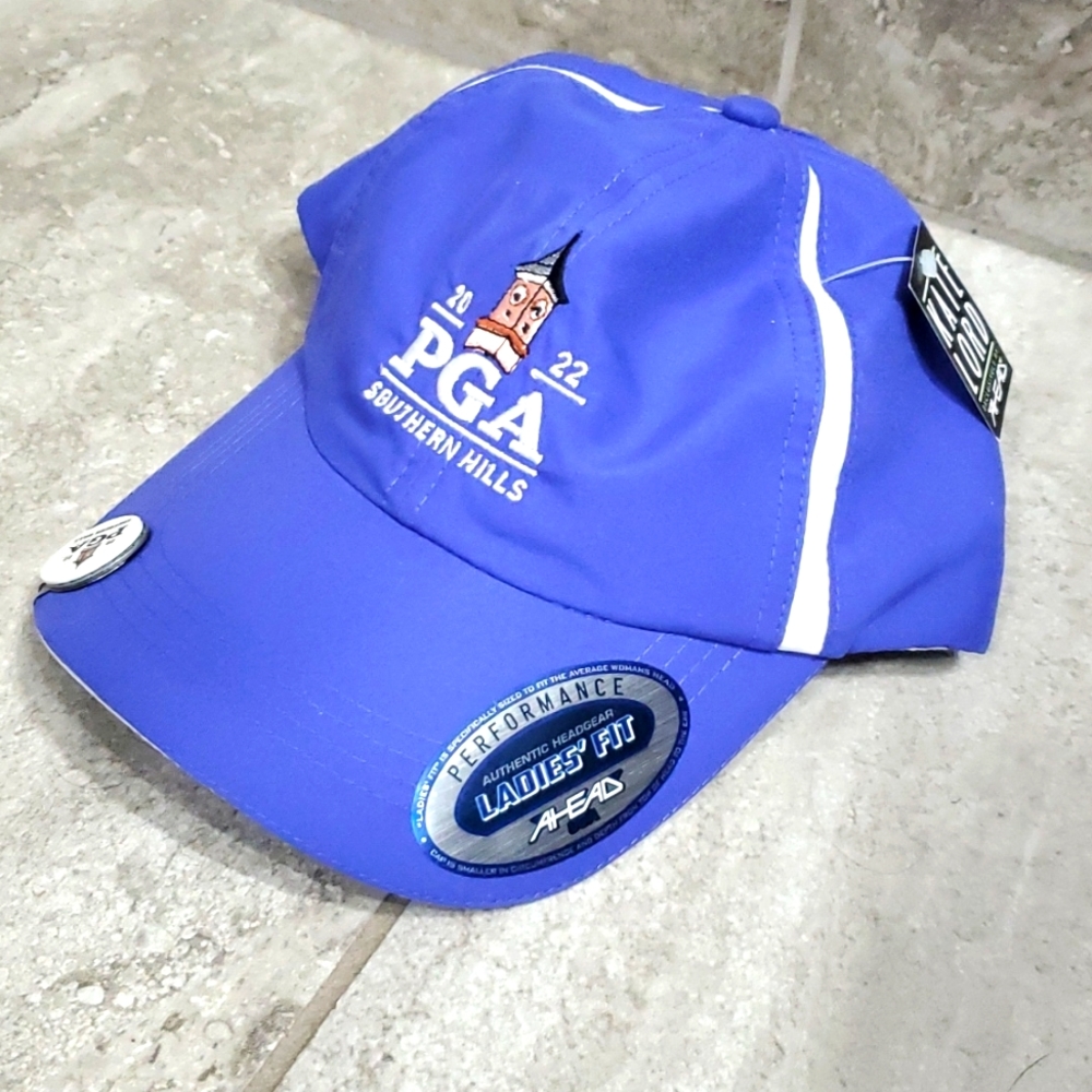 Womens PGA hat and ball marker